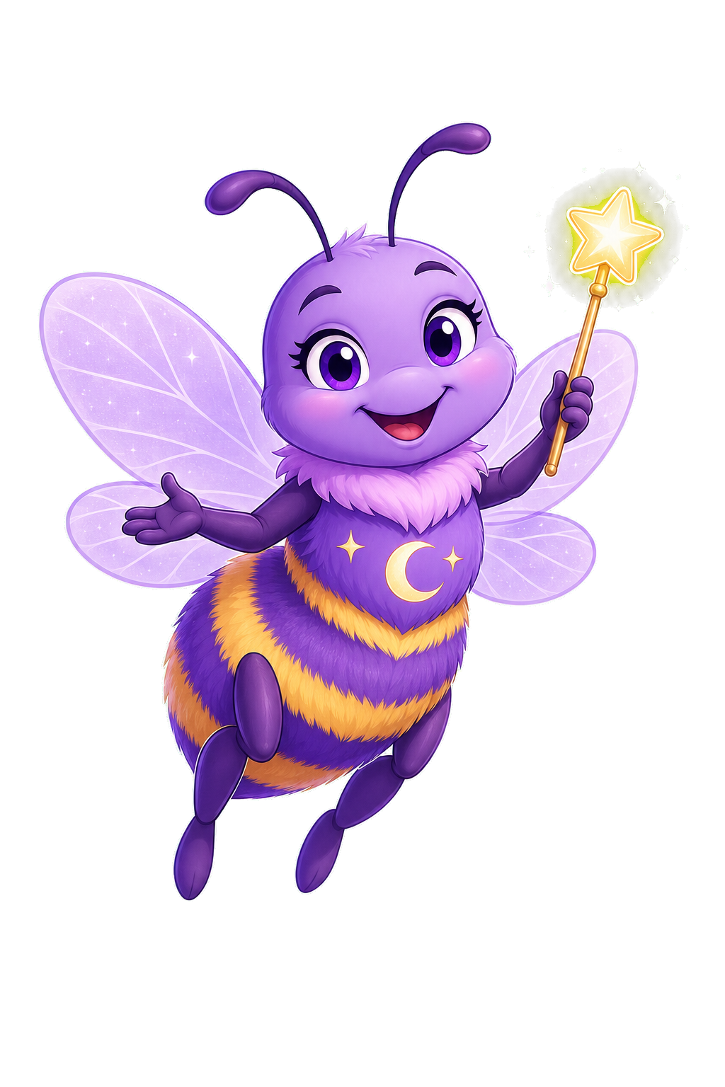 Purple Honey Bee
