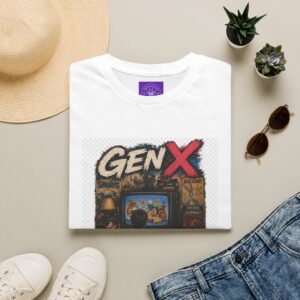 Gen X Saturday Morning Cartoons T Shirt Retro Nostalgia Graphic Tee