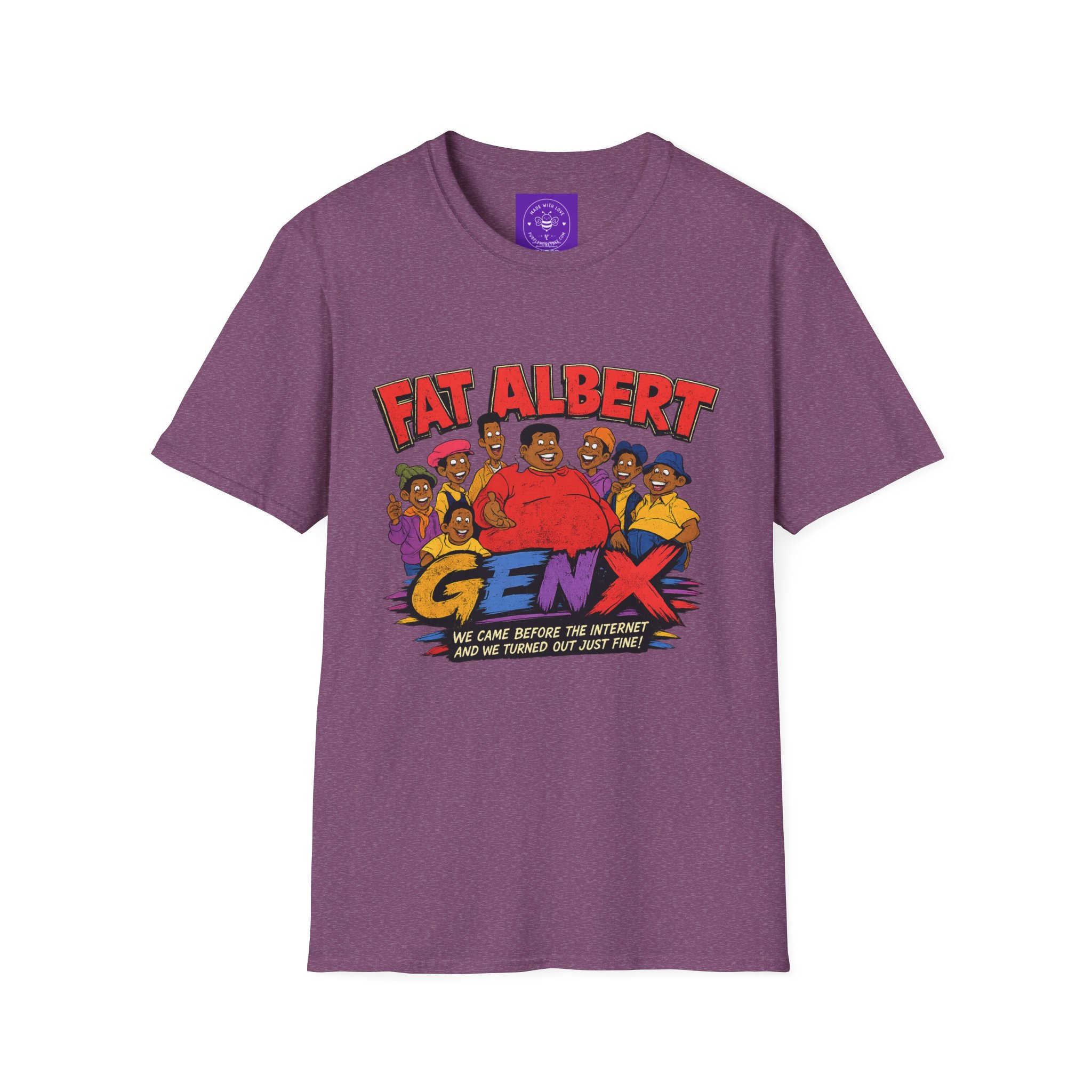 Best Fat Albert Vintage Cartoon T-Shirt | Retro Gen X Graphic Tee 70s/80s - Image 27