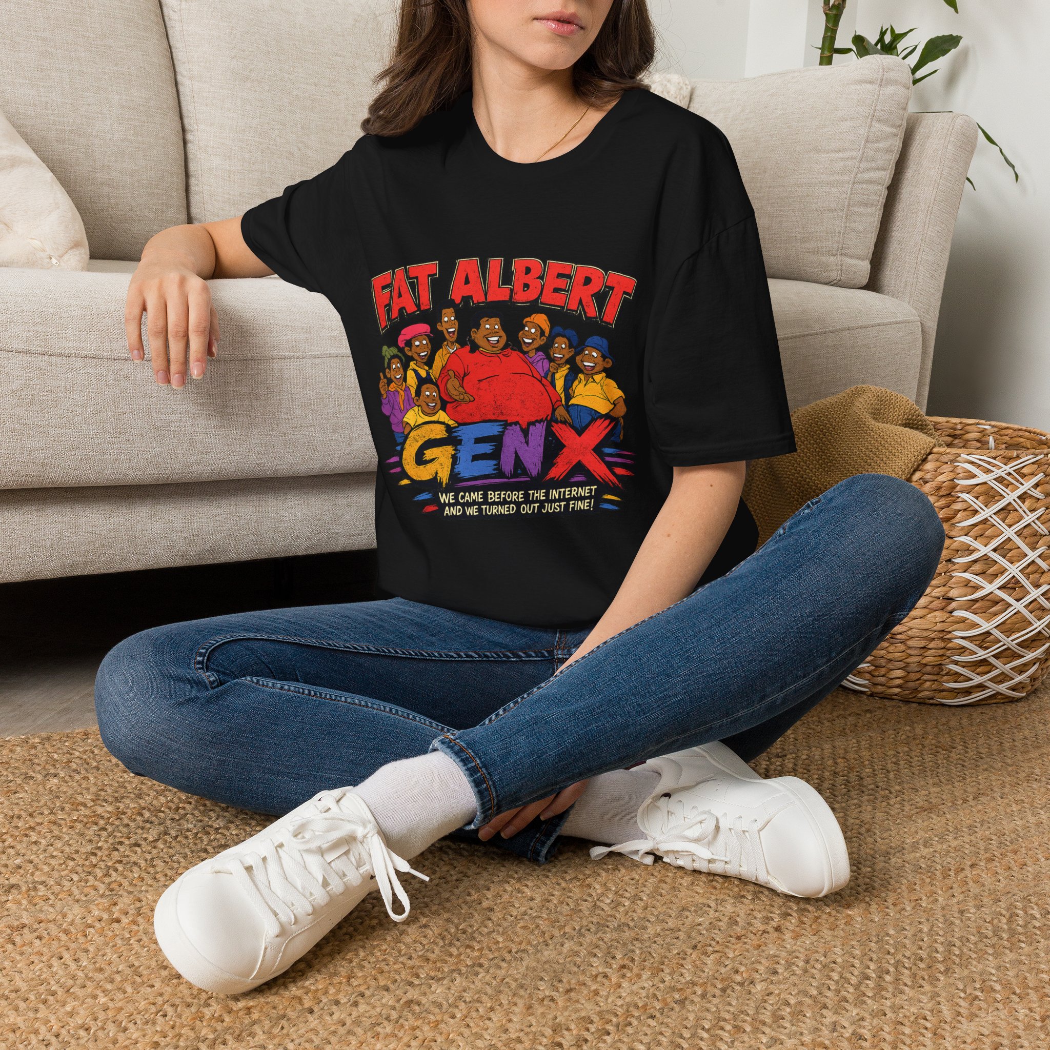 Best Fat Albert Vintage Cartoon T-Shirt | Retro Gen X Graphic Tee 70s/80s - Image 6