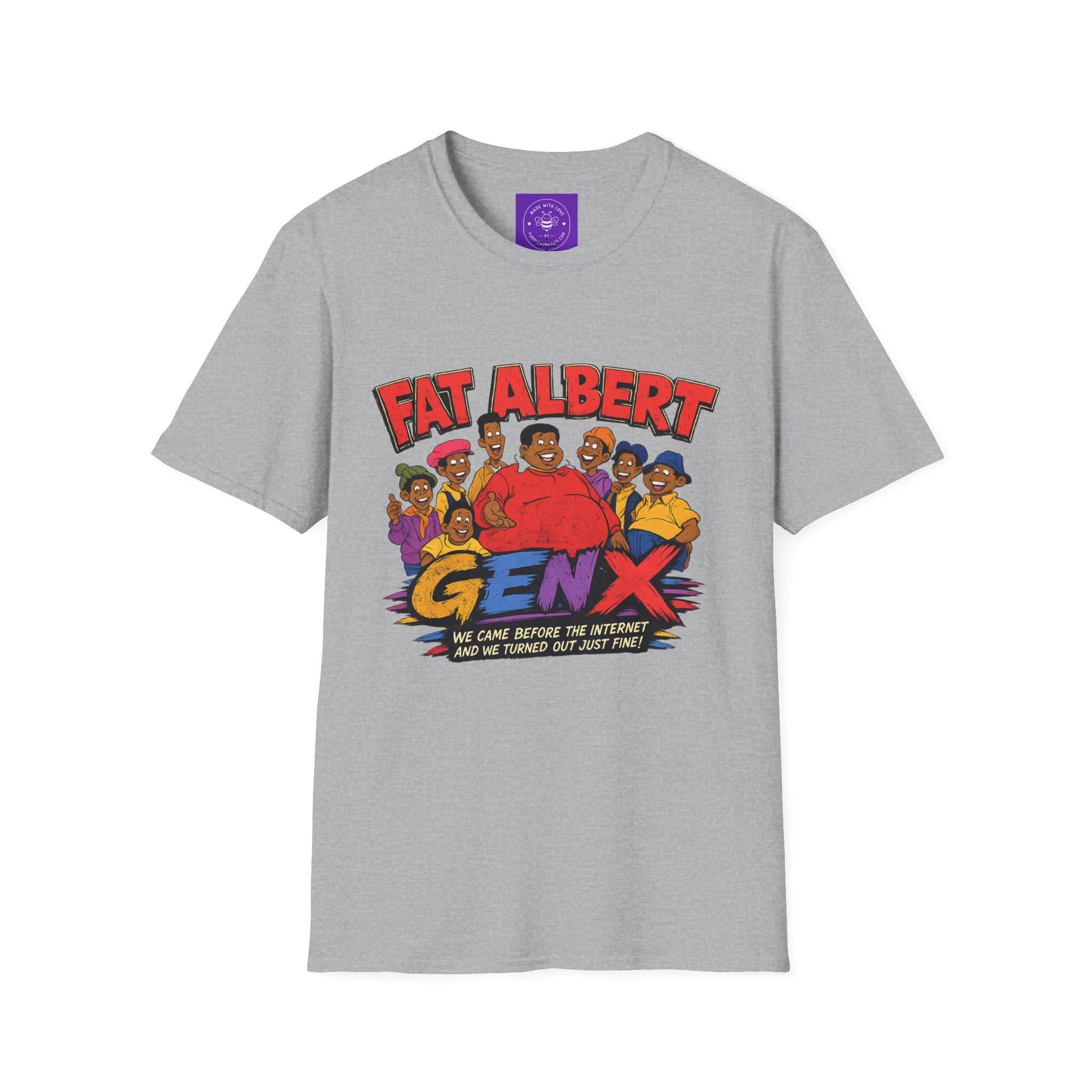 Best Fat Albert Vintage Cartoon T-Shirt | Retro Gen X Graphic Tee 70s/80s - Image 11