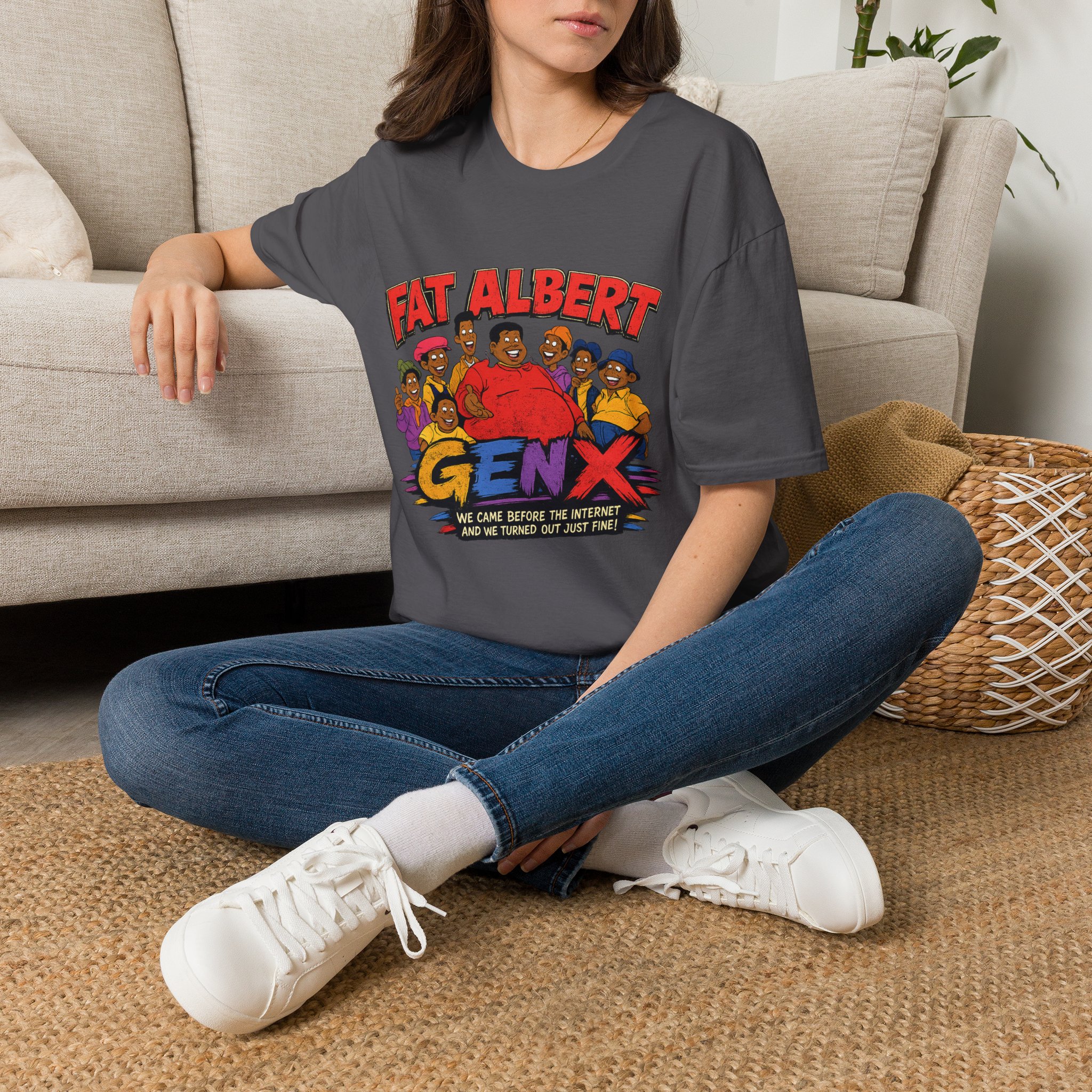 Best Fat Albert Vintage Cartoon T-Shirt | Retro Gen X Graphic Tee 70s/80s - Image 22