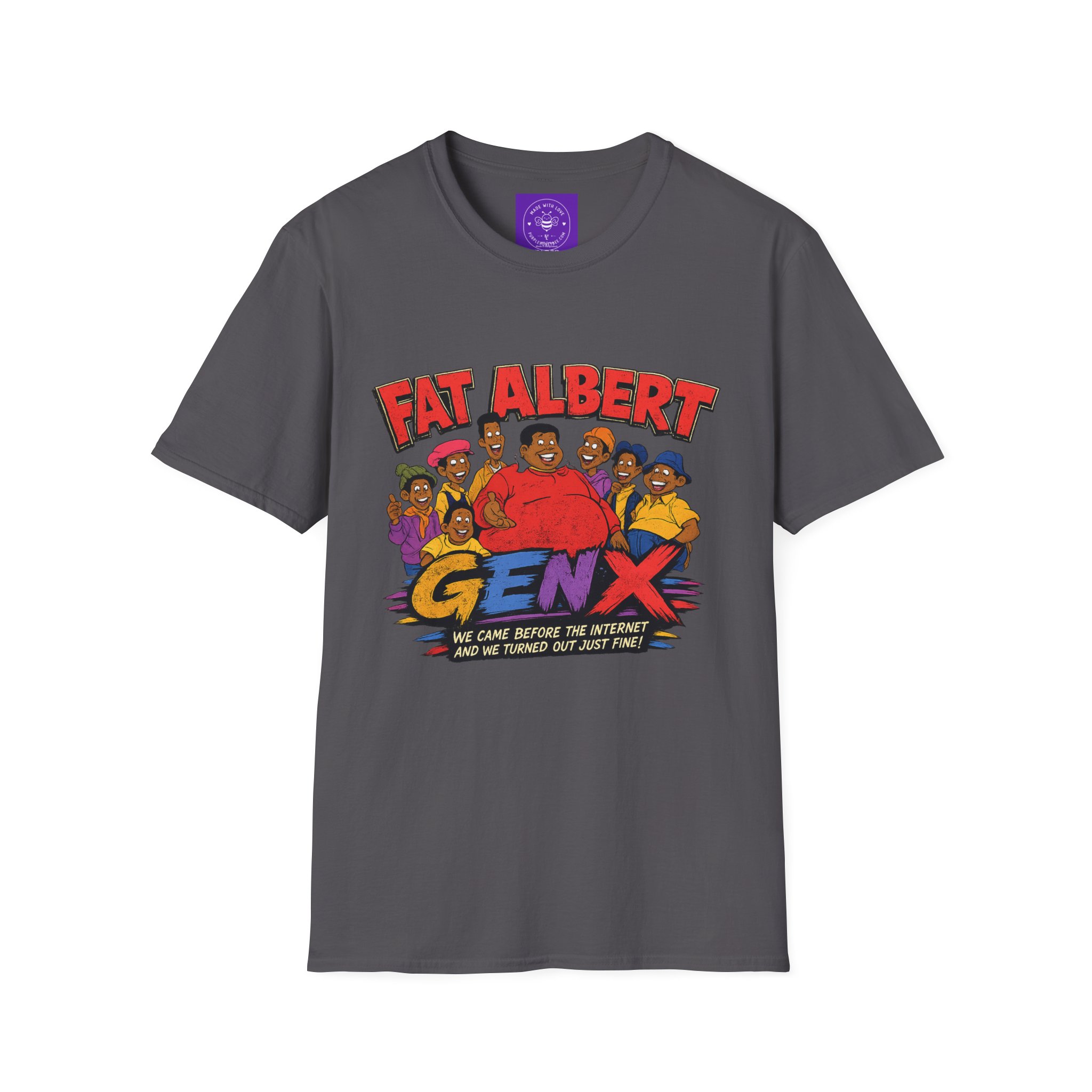 Best Fat Albert Vintage Cartoon T-Shirt | Retro Gen X Graphic Tee 70s/80s - Image 23