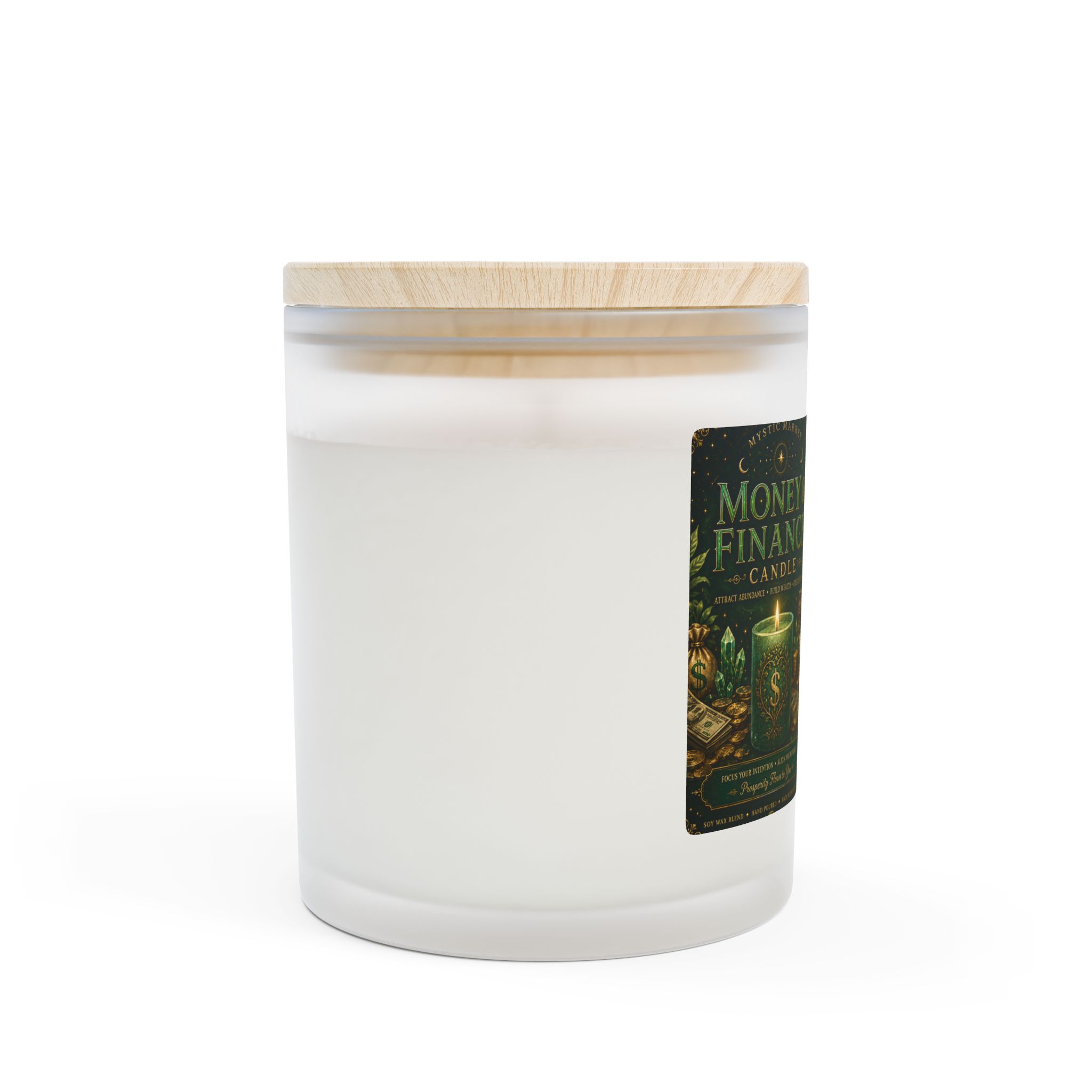 Money & Finance Candle – Powerful Wealth and Prosperity Aromatherapy Candle - Image 2