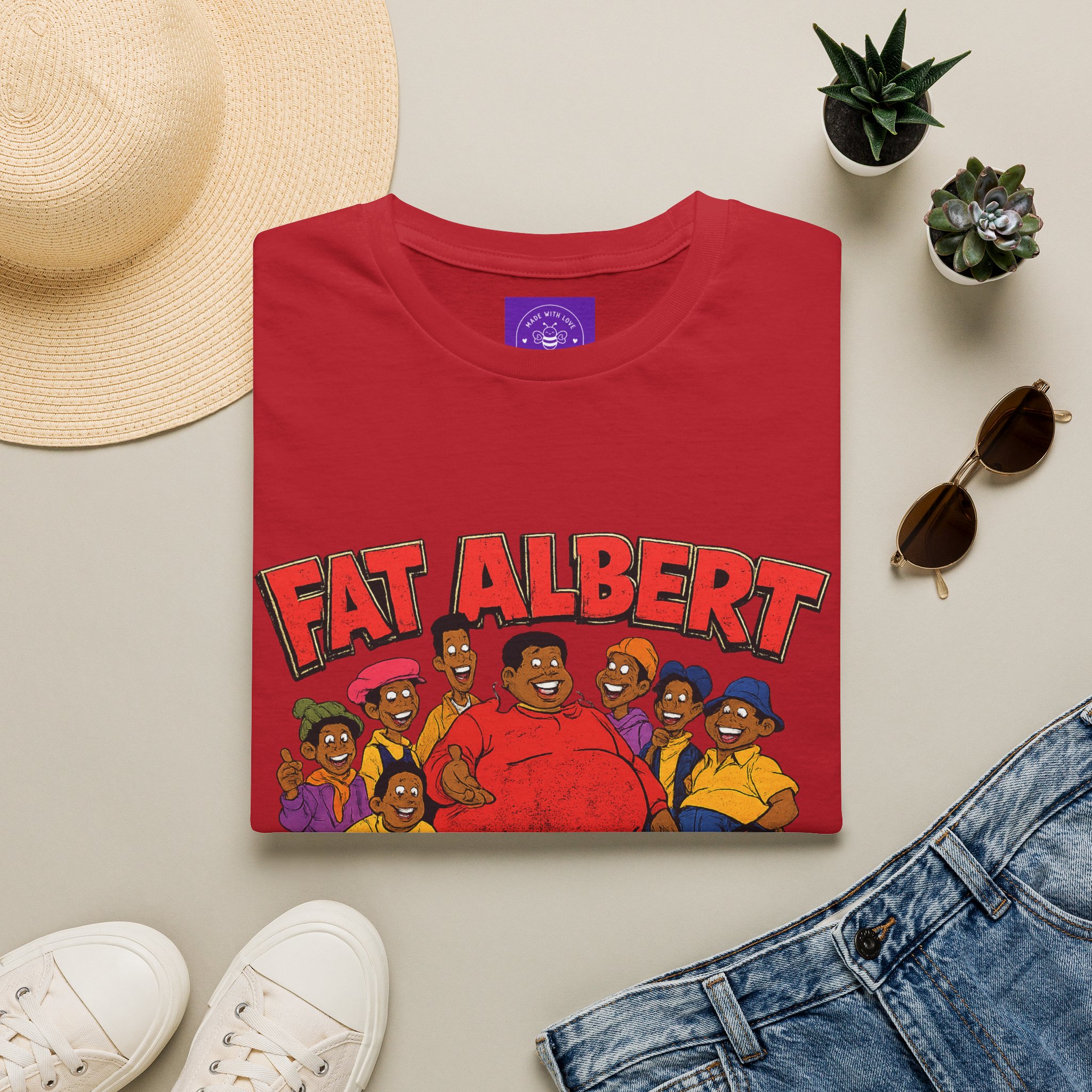 Best Fat Albert Vintage Cartoon T-Shirt | Retro Gen X Graphic Tee 70s/80s - Image 29